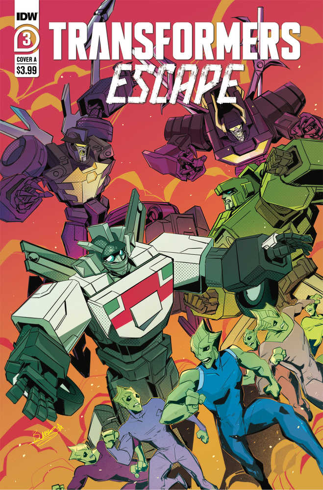 Transformers Escape #3 (Of 5) Cover A Mcguire-Smith | Odin's Place