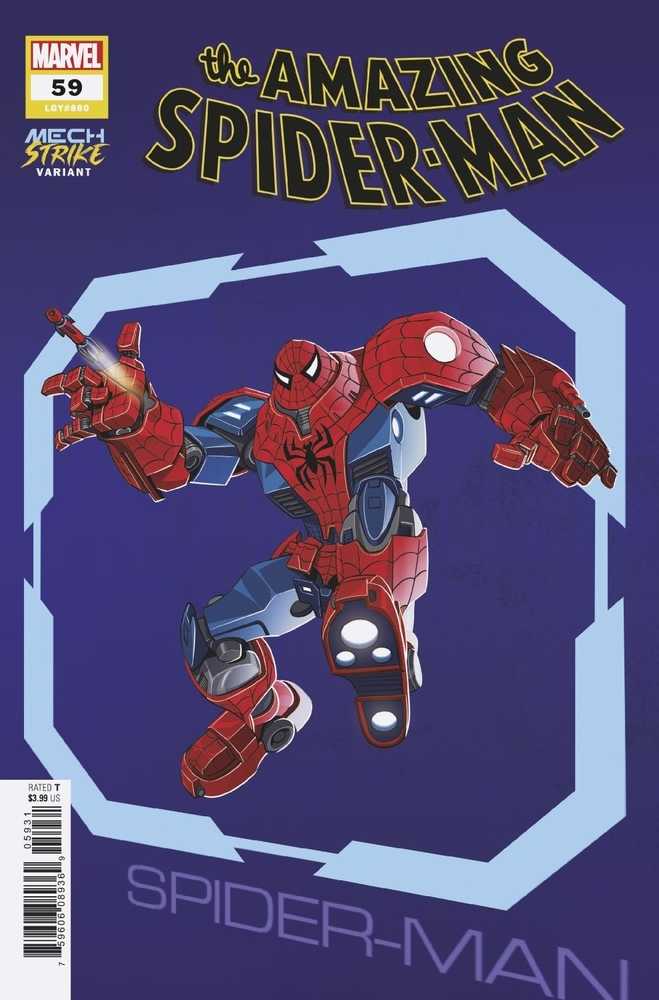Amazing Spider-Man #59 Castellani Avengers Mech Strike Variant | Odin's Place