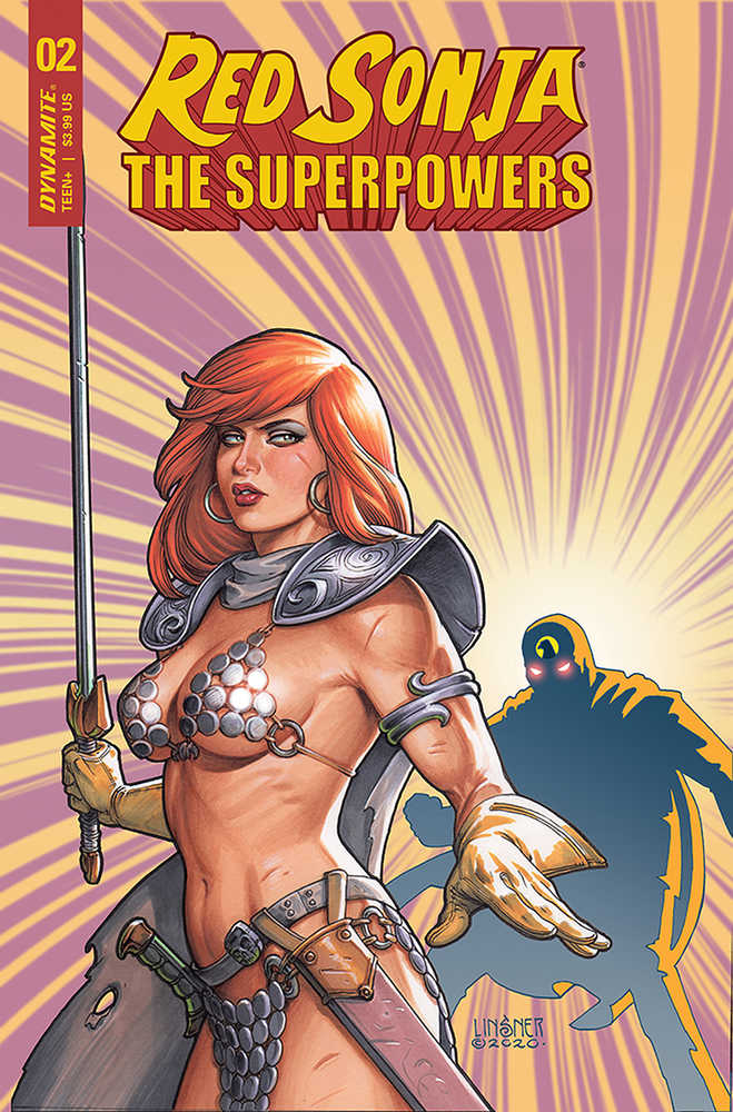 Red Sonja The Superpowers #2 Cover B Linsner | Odin's Place