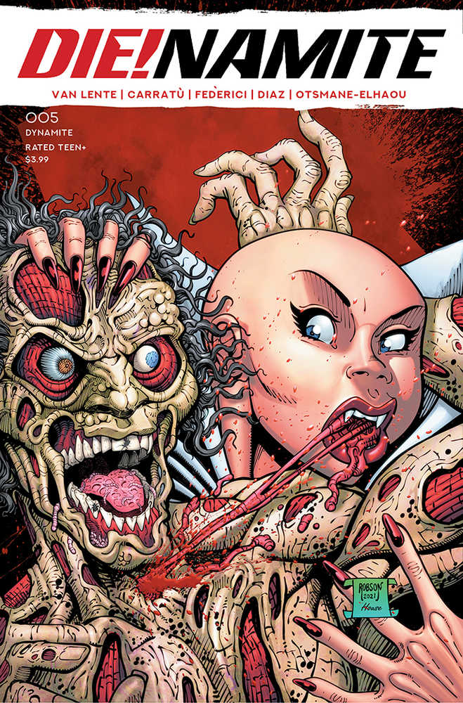Die!Namite #5 Cover C Robson | Odin's Place