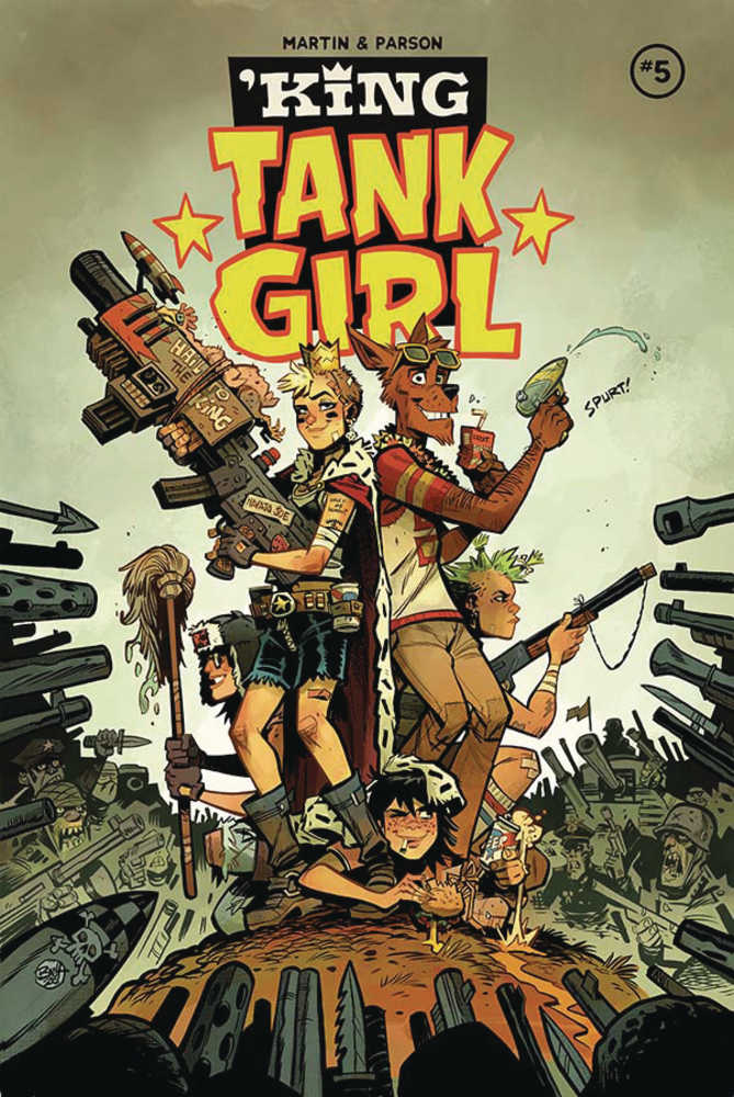 King Tank Girl #5 (Of 5) Cover A Parson | Odin's Place