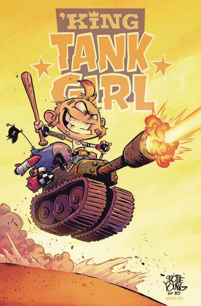 King Tank Girl #5 (Of 5) Cover B Skottie Young Cardstock | Odin's Place