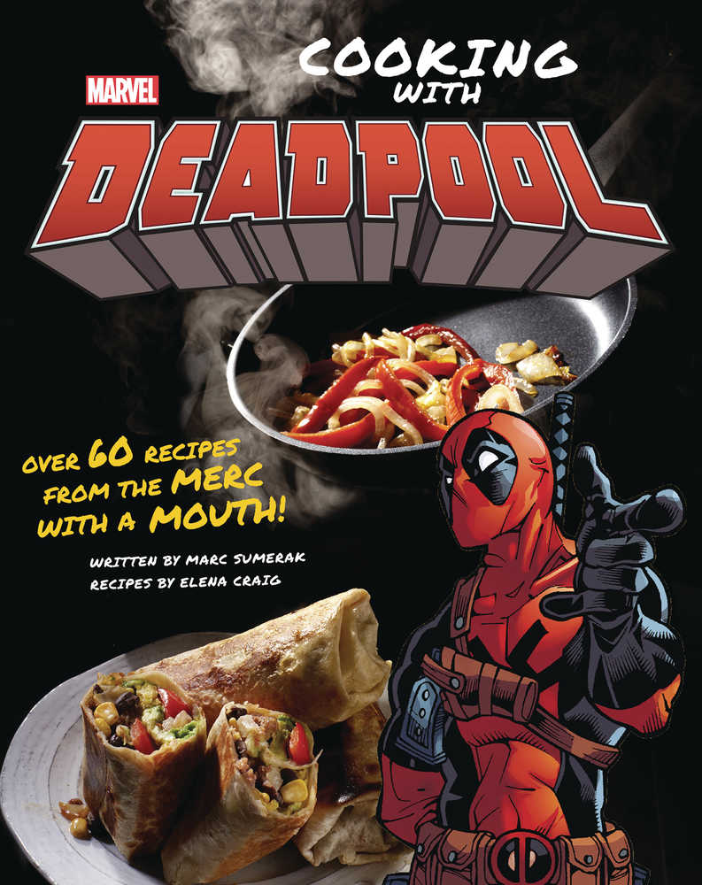 Marvel Comics Cooking With Deadpool Hardcover | Odin's Place
