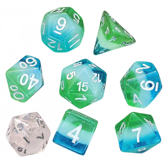 Sirius Blue Hawaiian Poly 7 Set | Odin's Place