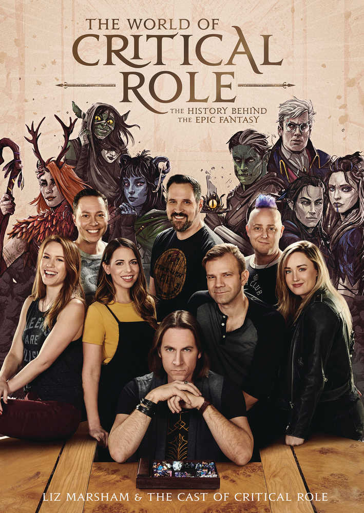 World Of Critical Role Hist Behind Epic Fantasy Hardcover | Odin's Place