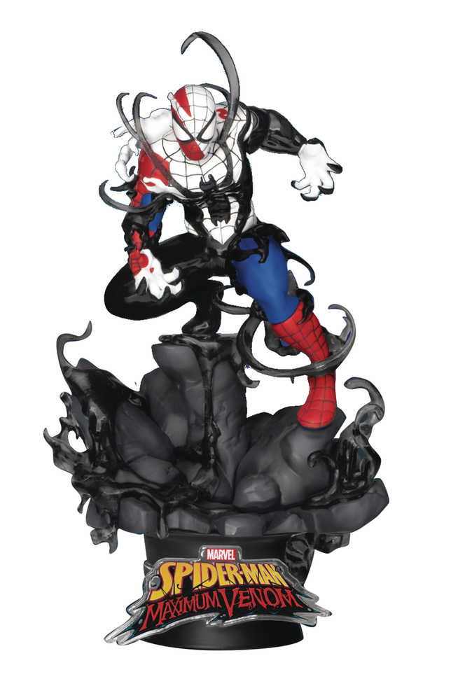 Maximum Venom Ds-067 Spider-Man D-Stage Ser 6in Statue | Odin's Place