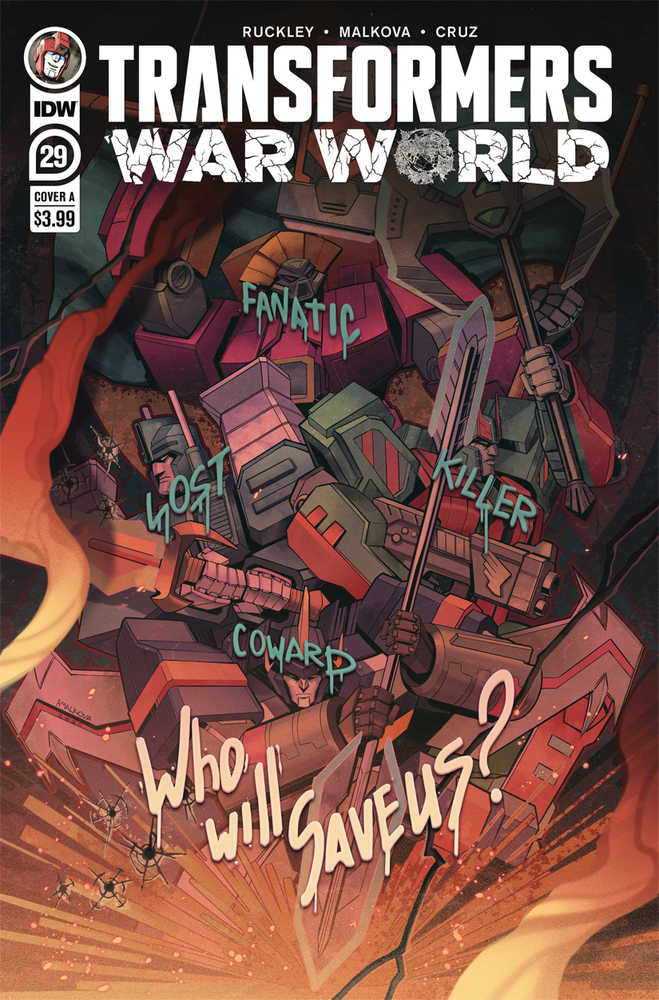 Transformers #29 Cover A Malkova | Odin's Place