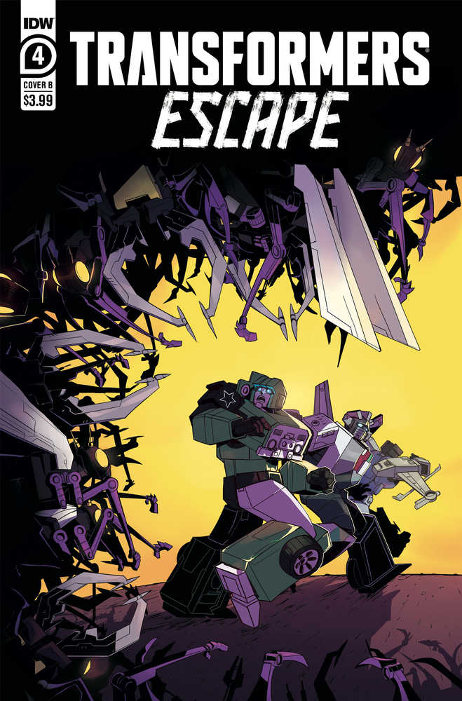 Transformers Escape #4 (Of 5) Cover B Herzplatter | Odin's Place