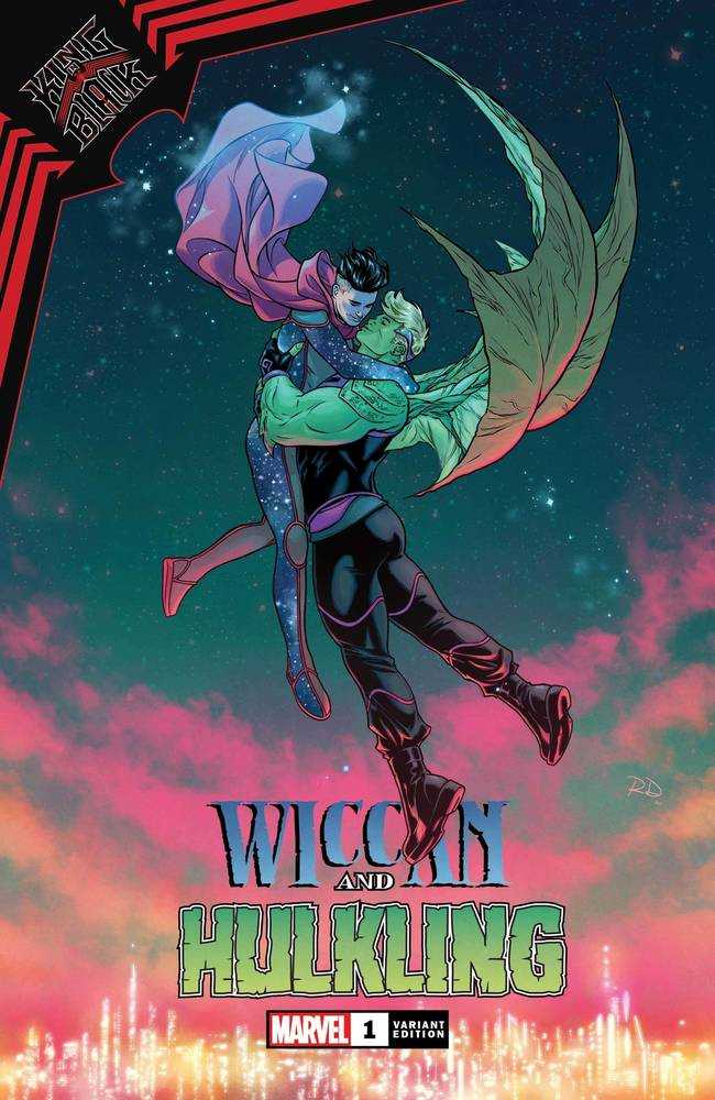 King In Black Wiccan Hulkling#1 Dauterman Variant | Odin's Place