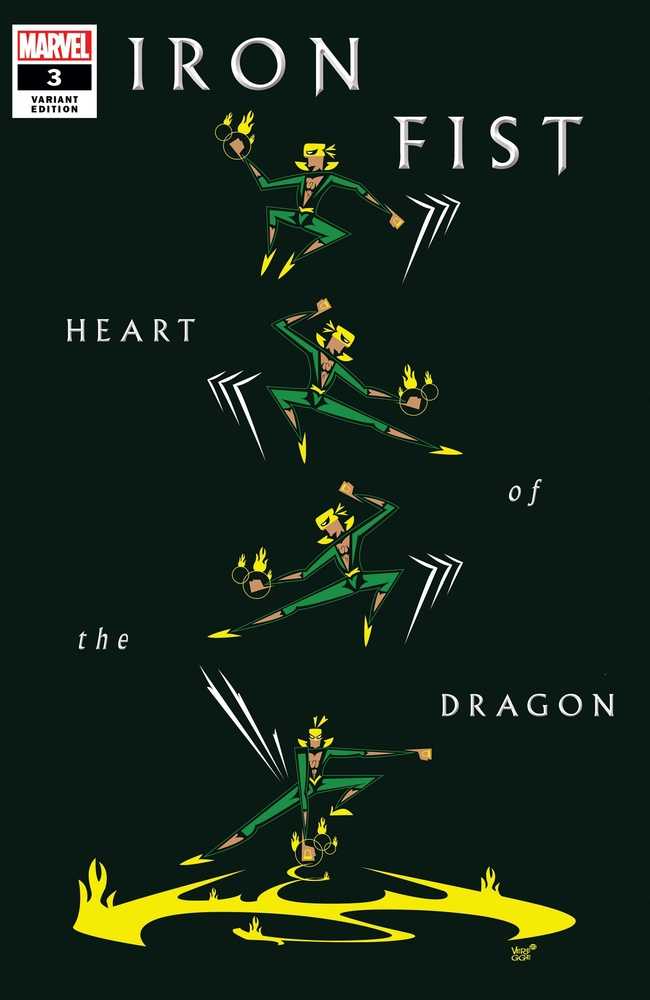 Iron Fist Heart Of Dragon #3 (Of 6) Veregge Variant | Odin's Place