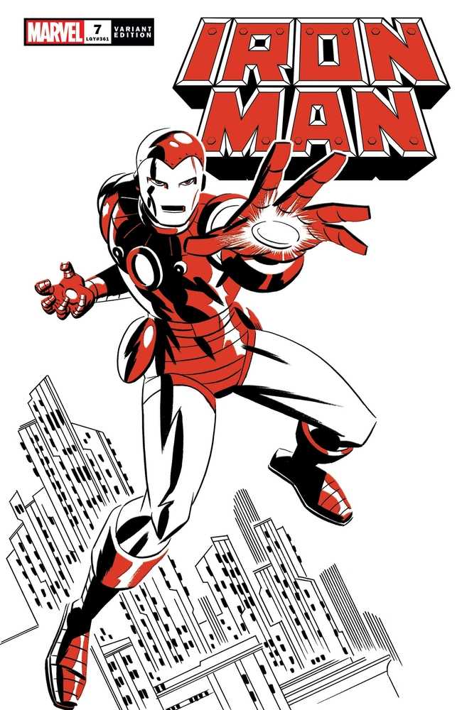 Iron Man #7 Michael Cho Iron Man Two-Tone Variant | Odin's Place