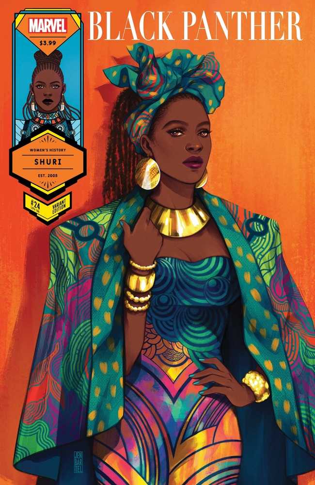 Black Panther #24 Bartel Shuri Womens History Month Variant | Odin's Place