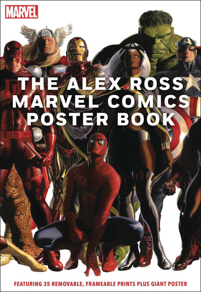 Alex Ross Marvel Comics Poster Book Softcover | Odin's Place