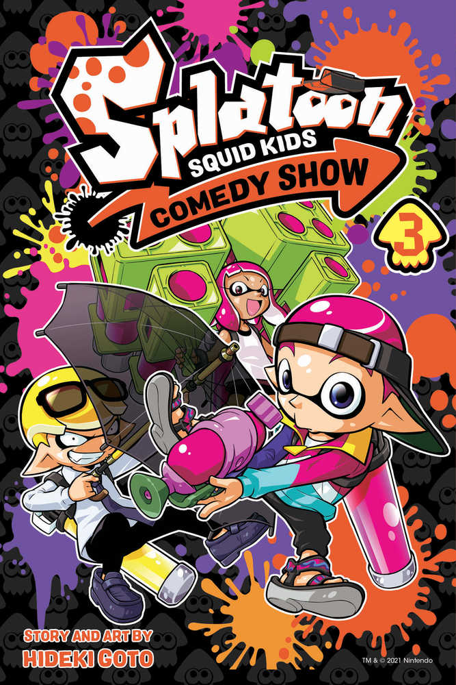 Splatoon Squid Kids Comedy Show Graphic Novel Volume 03 | Odin's Place
