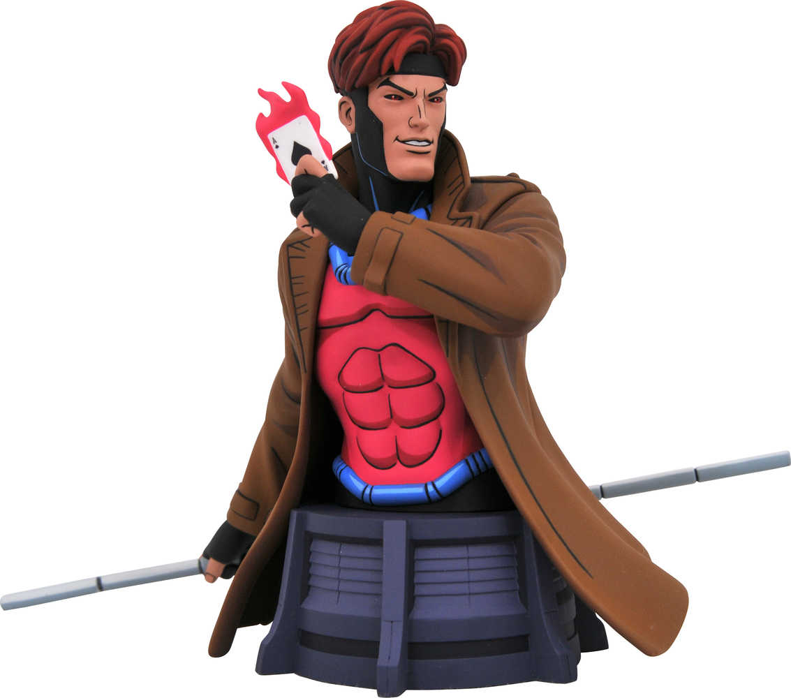 Marvel Animated X-Men Gambit 1/7 Scale Bust | Odin's Place