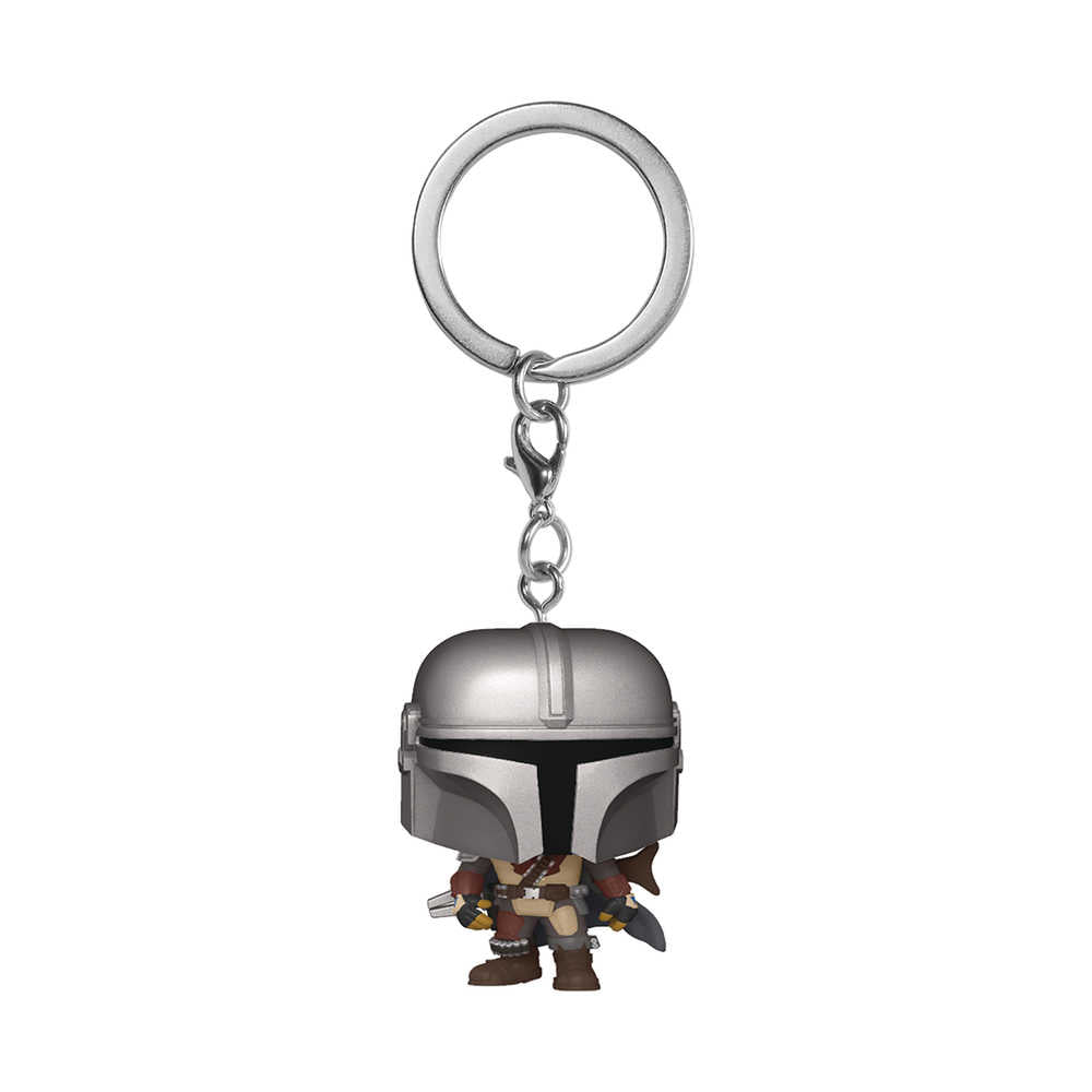 Pocket Pop Star Wars Mandalorian Mandalorian Keychain | Odin's Place