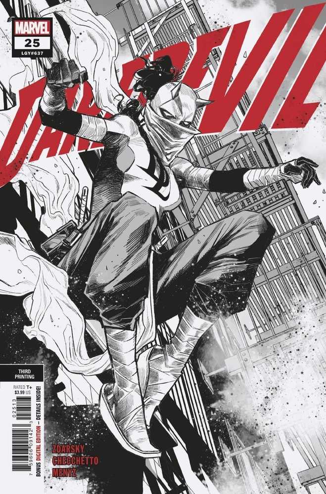 Daredevil #25 3RD Printing Checchetto Variant | Odin's Place