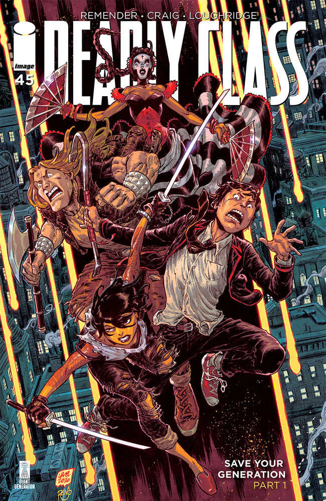 Deadly Class #45 Cover B Level & Dinisio (Mature) | Odin's Place