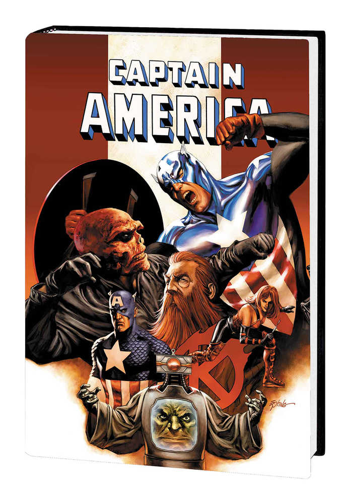 Captain America Omnibus Hardcover Death Captain America Direct Market Variant | Odin's Place