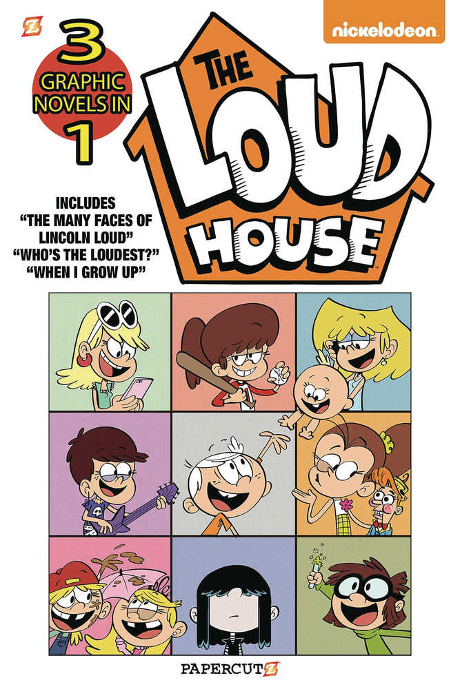 Loud House 3 in 1 Graphic Novel Volume 04 | Odin's Place