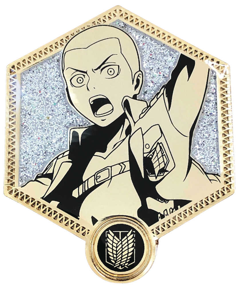 Attack On Titan Connie Springer Golden Series Enamel Pin  | Odin's Place