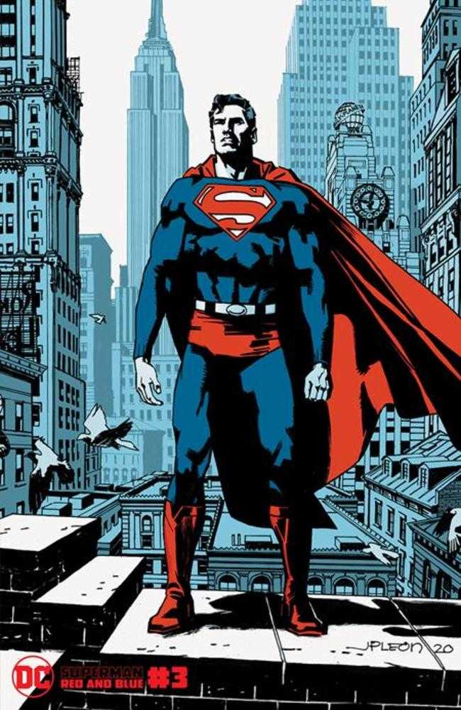 Superman Red & Blue #3 (Of 6) Cover B John Paul Leon Variant | Odin's Place