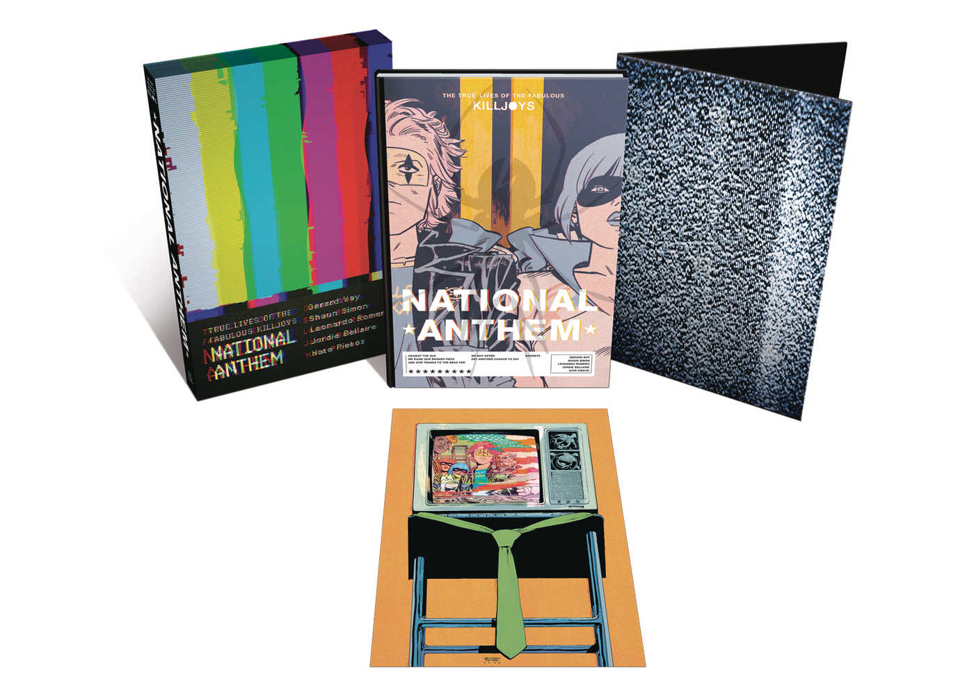 True Lives Fabulous Killjoys National Anthem Library Deluxe Hardcover | Odin's Place