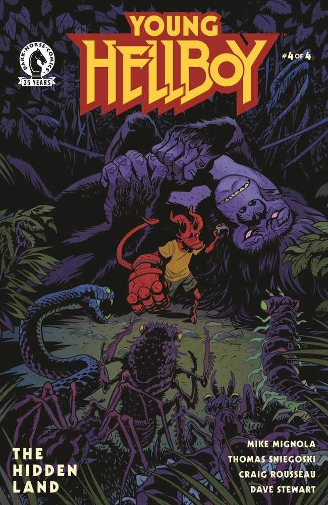 Young Hellboy The Hidden Land #4 (Of 4) Cover A Smith | Odin's Place