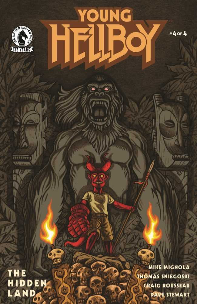 Young Hellboy The Hidden Land #4 (Of 4) Cover B Carpenter | Odin's Place
