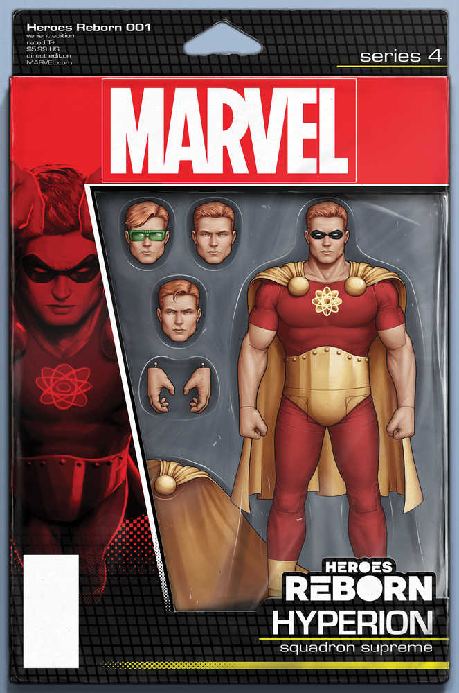 Heroes Reborn #1 (Of 7) Christopher Action Figure Variant | Odin's Place