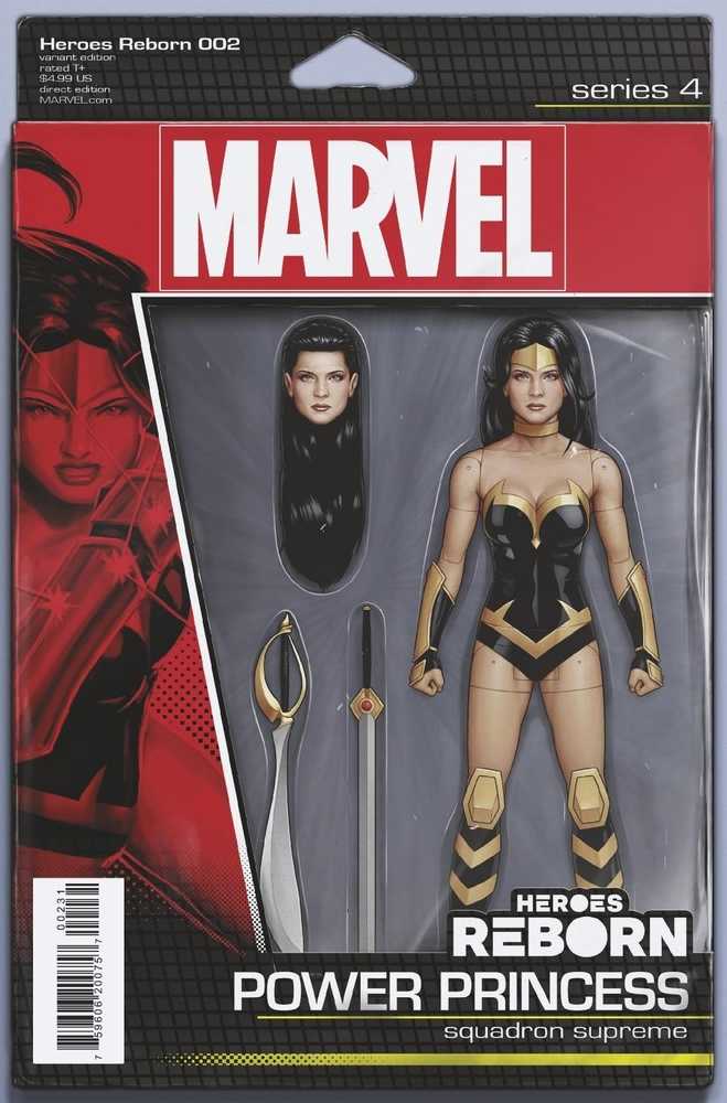 Heroes Reborn #2 (Of 7) Christopher Action Figure Variant | Odin's Place