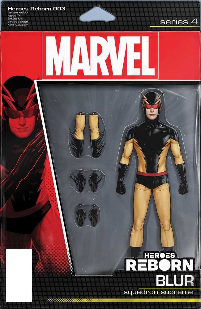 Heroes Reborn #3 (Of 7) Christopher Action Figure Variant | Odin's Place