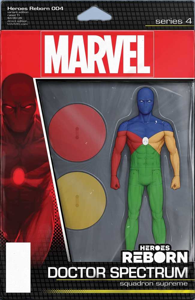 Heroes Reborn #4 (Of 7) Christopher Action Figure Variant | Odin's Place