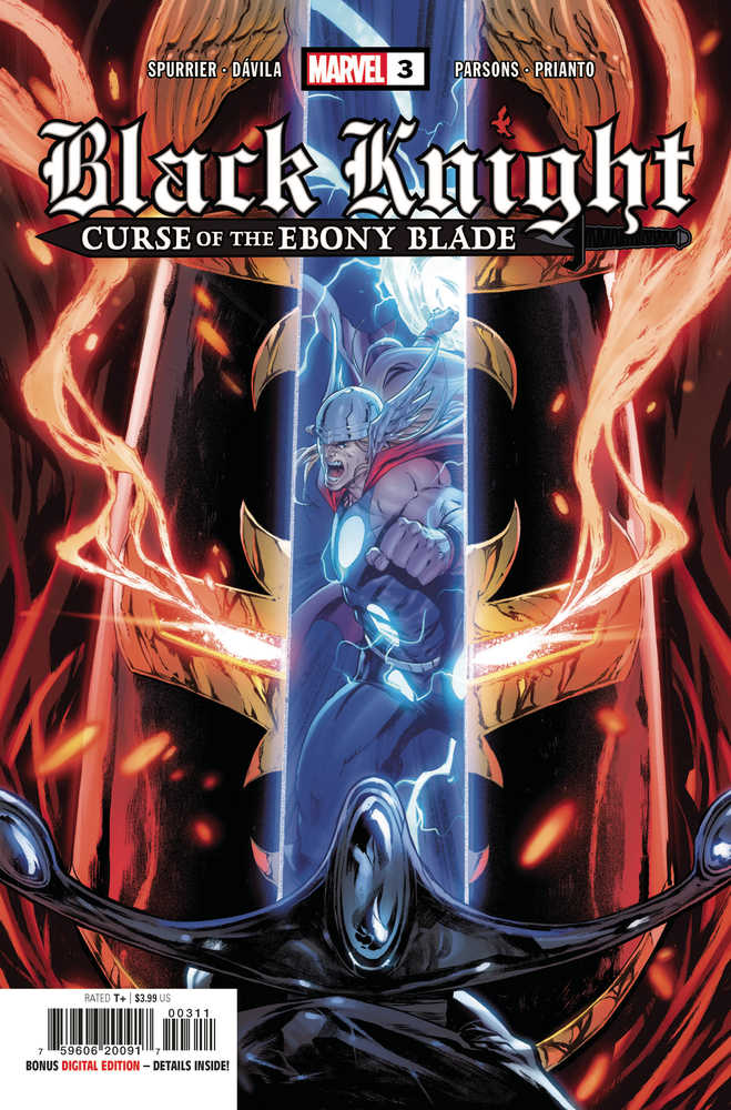 Black Knight Curse Ebony Blade #3 (Of 5) | Odin's Place