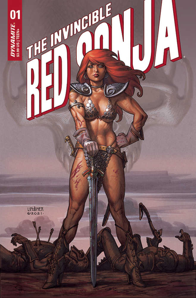 Invincible Red Sonja #1 Cover B Linsner | Odin's Place