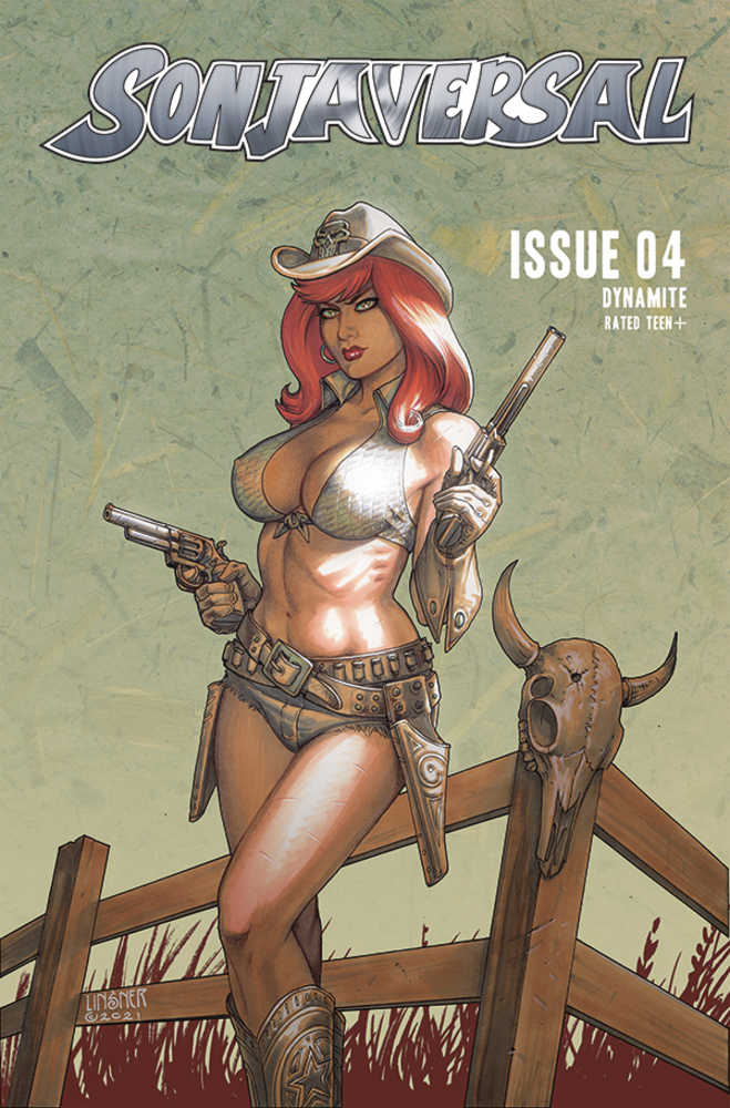 Sonjaversal #4 Cover B Linsner | Odin's Place
