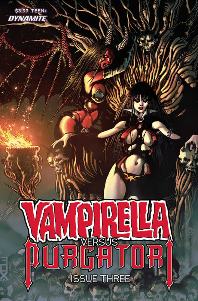 Vampirella vs Purgatori #3 Cover C Fox | Odin's Place
