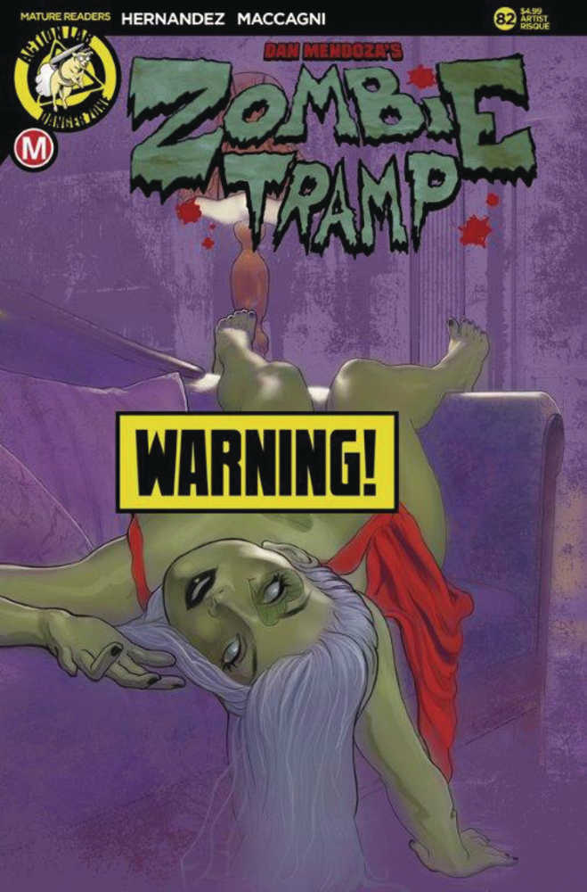 Zombie Tramp Ongoing #82 Cover D Andrew Herman Risque (Mature) | Odin's Place