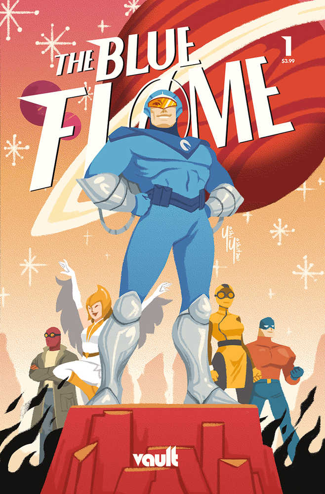 Blue Flame #1 Cover B | Odin's Place