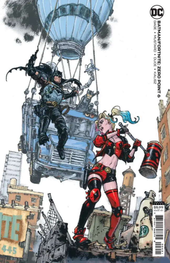 Batman Fortnite Zero Point #6 Cover B Card Stock | Odin's Place