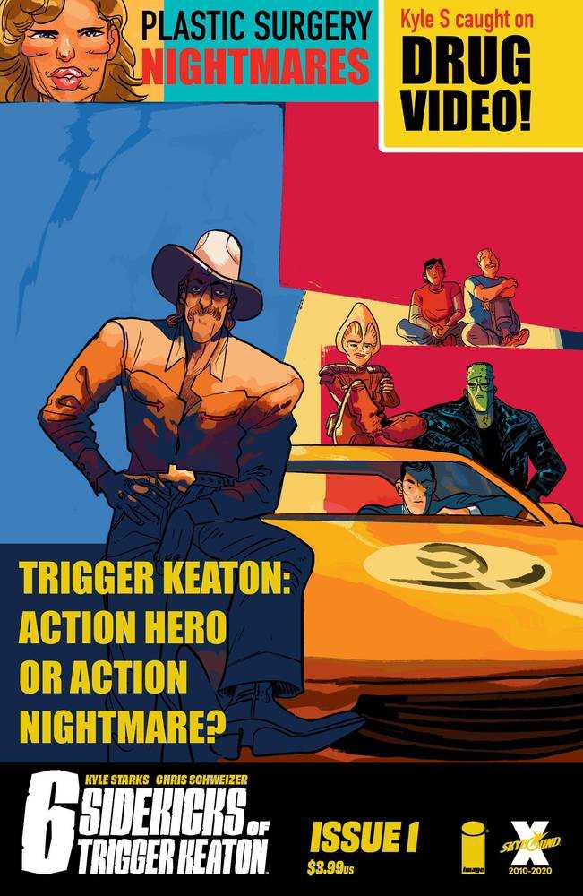 Six Sidekicks Of Trigger Keaton #1 Cover B Henderson (Mature) | Odin's Place