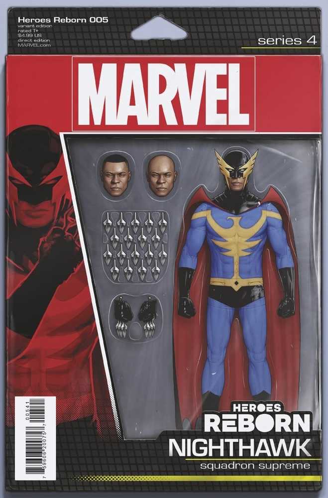 Heroes Reborn #5 (Of 7) Christopher Action Figure Variant | Odin's Place