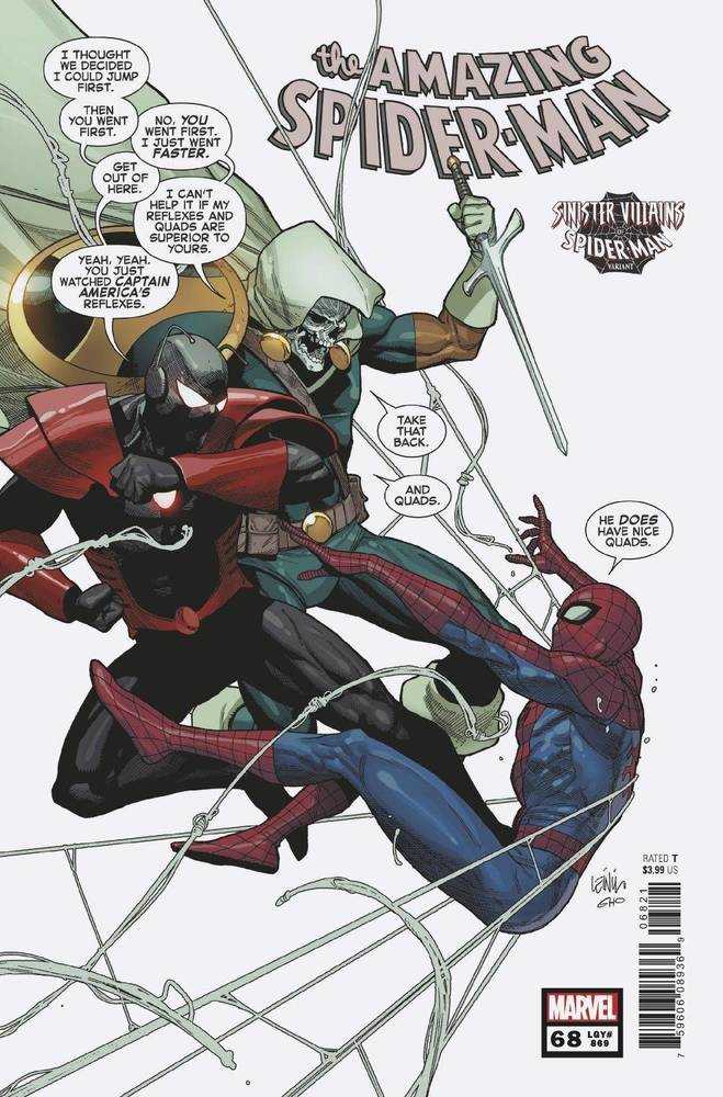 Amazing Spider-Man #68 Yu Spider-Man Villains Variant | Odin's Place