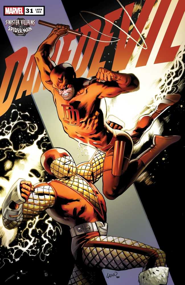 Daredevil #31 Land Spider-Man Villains Variant | Odin's Place