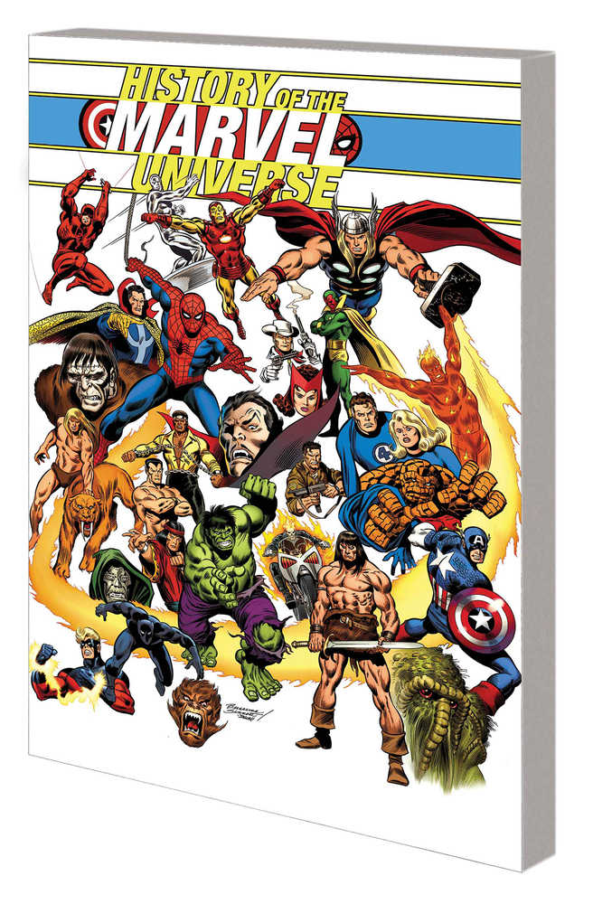 History Marvel Universe TPB Buscema Direct Market Variant | Odin's Place