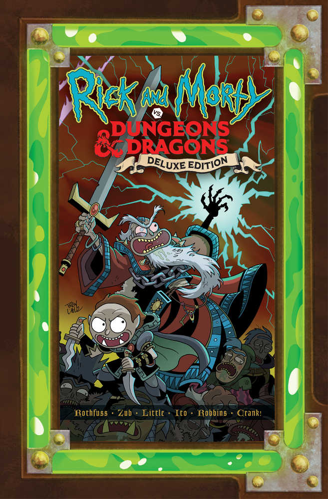 Rick And Morty vs Dungeons & Dragons Hardcover (Mature) | Odin's Place