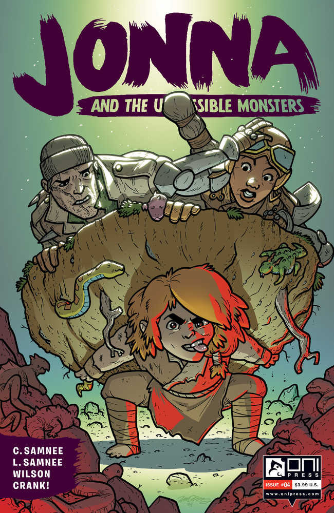 Jonna And The Unpossible Monsters #4 Cover B Cannon | Odin's Place