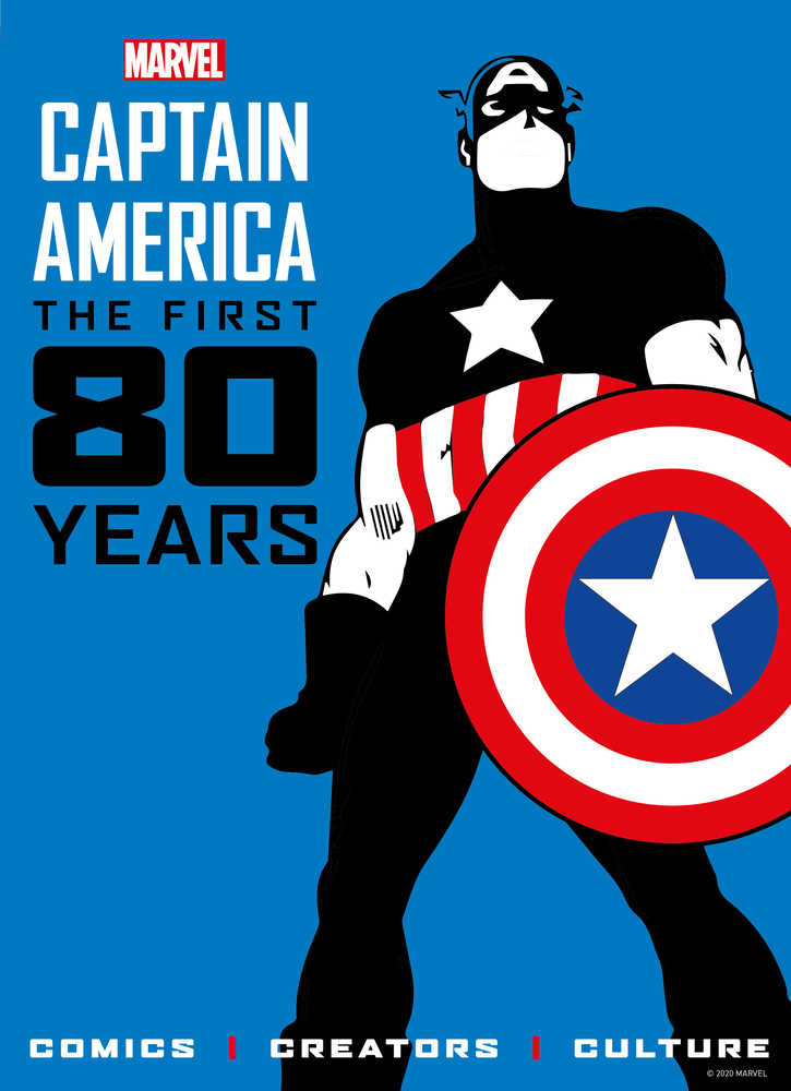 Captain America First 80 Years Hardcover | Odin's Place