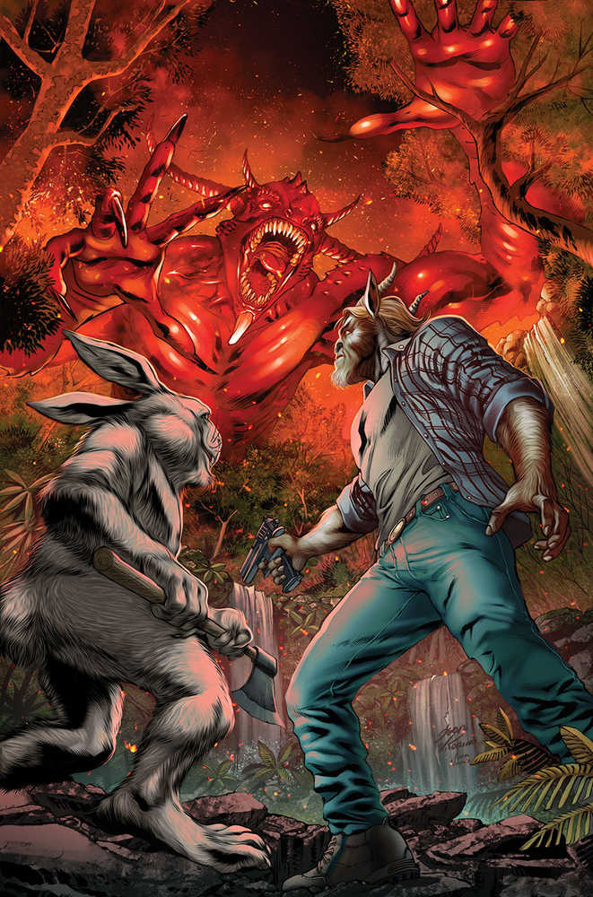 Man Goat & Bunny Man #3 (Of 3) Cover A Vitorino | Odin's Place