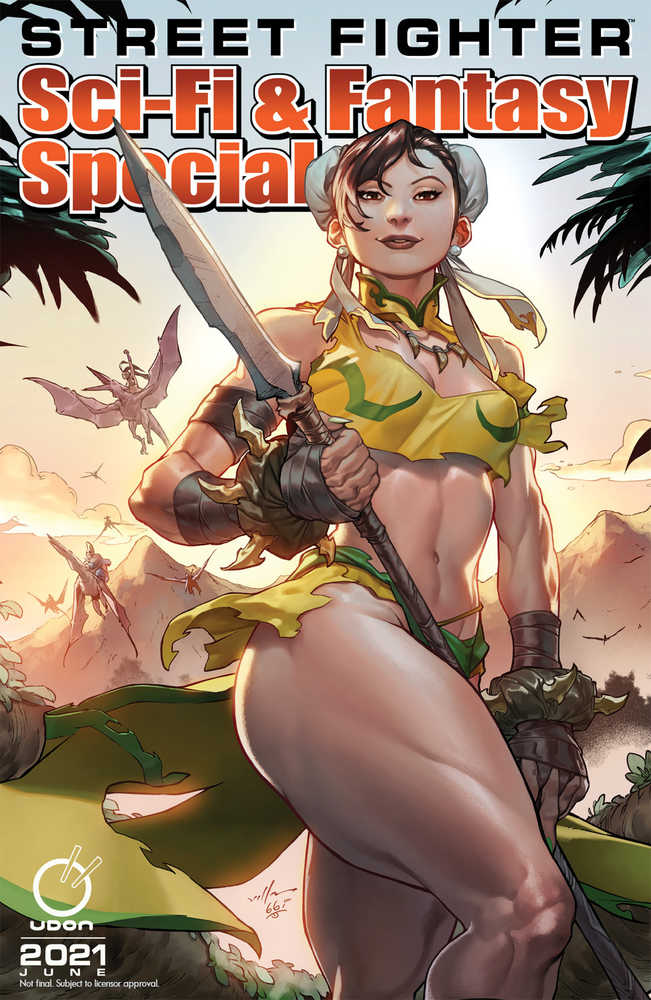 Street Fighter 2021 Scifi Fantasy Special #1 Cover A Villa | Odin's Place